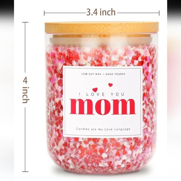 Scented Candle,NaturalSoy Wax and Pure Essential Oil,gift for Mom - Picture 7 of 7